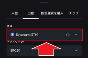 出金額を入力